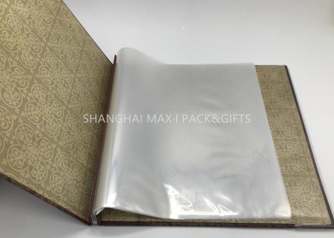 Wedding Personalized Scrapbook Photo Album Blank Insert Pages Acid Free