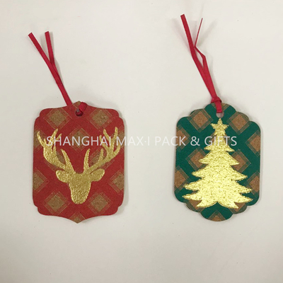 China Birthday House Festival Party Decorations , Cards Cork Red Small Personalized Holiday Gift Tags Hanging supplier