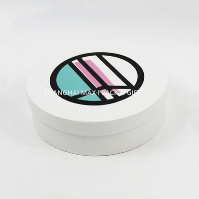 China Round Cardboard Custom Made Presentation Boxes Personalised Color Logo Printed supplier