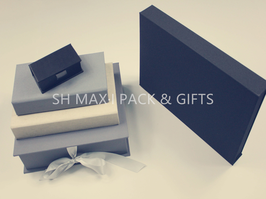 China Small / Large Luxury Jewellery Packaging Boxes White Black Personalised Custom Made supplier