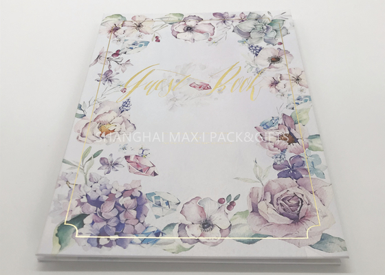 China Blank 12x12 Personalized Wedding Scrapbook Albums Wedding Guest Signature Elegant supplier