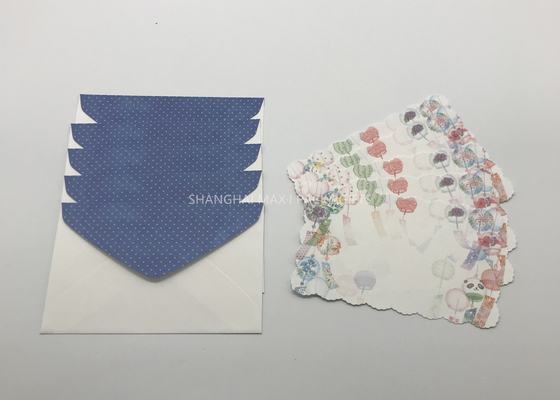 China Business Recycled Paper Cards And Envelopes Business Printed With Glitter Applied supplier