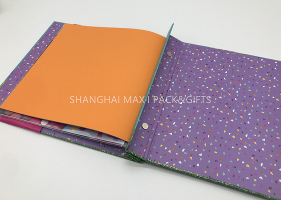 China Personalised Travel Scrapbook Photo Album For Kids 8x8'' Holds Vinyl Pages DIY Decorated Simple supplier