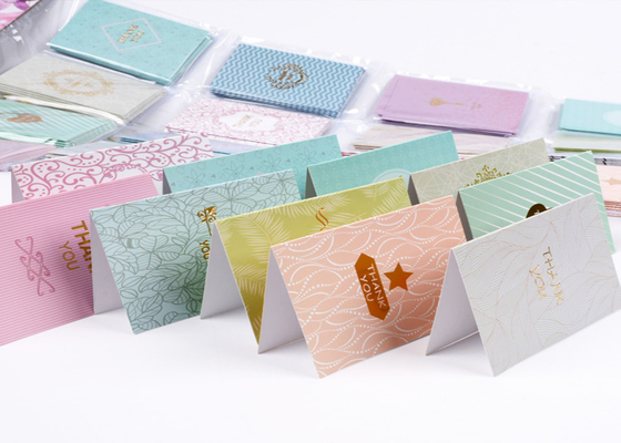 China Thanksgiving Recycled Paper Greeting Cards Personalised Colorful Printing Post supplier