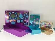 CMYK Printing Cardboard Cosmetic Packaging Boxes With Insert Customed Windows