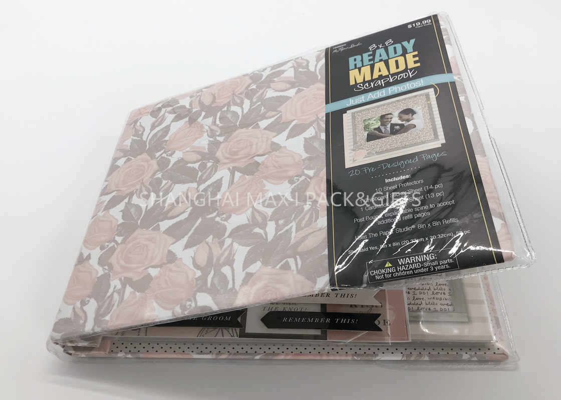 8x10 Cool Travel Honeymoon Scrapbook Album With Blank Pages