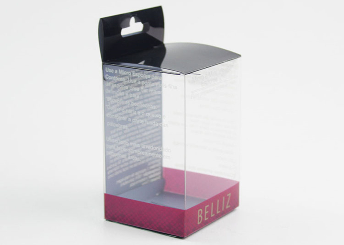 clear plastic presentation boxes