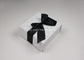 Lightweight Folding White Chipboard Boxes With Lids Big Ribbon Bow Custom Product Packaging supplier