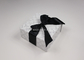 Lightweight Folding White Chipboard Boxes With Lids Big Ribbon Bow Custom Product Packaging supplier