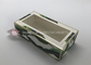 Paper Foldable Cardboard Gift Boxes With Window Transparent Plastic , Folding Box With Handles supplier