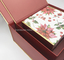 S to X Large Children'S  Christmas Cardboard Gift Boxes With Lids Foldable Beautiful Red Color supplier