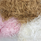 Christmas Present Wrapping Accessories , White Pink Filling Raffia Coloured Shredded Paper Tissue supplier