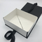 Paper Square Round Chipboard Boxes For Packing UV Shiny Logo Printed Black Frame Border supplier