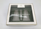 Fancy Square Cardboard Gift Boxes With Lids Clear Pvc Window Plastic Tray Foldable supplier