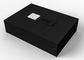 Suvenir Luxury Packaging Boxes , Creative Gift Matte Black Box Packaging Teapot Dishes Utensil supplier