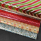 Extra Wide Foil Wrapping Paper Rolls Luxury Yellow Red Coloured Decorative Aluminized supplier