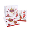 Factory Directly Merry Christmas Greeting Card with Envelope Packed in PVC / PET Box supplier