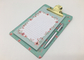 Customized Sticky Memo Notepad / Green Sticky Notes With Pen Stationery Set supplier