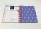 Custom Pink Spiral Daily Planner Notepad /  Colorful Printing Agenda Notepad supplier
