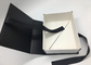 Recyclable Book Shape Jewelry Box / Folding Packaging Box With Ribbon Closure supplier
