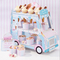 Three Tiers Festival Party Decorations Blue Car Cake Holder For Birthday Party supplier