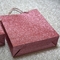 Custom Personalized Glitter Gift Bags / Luxury Cosmetic Packaging Bags supplier