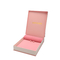 Pink Jewellery Packaging Boxes / Custom Cardboard Boxes For Crystal Packing supplier
