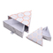 Custom Triangle Jewelry Gift Boxes / Slide Open Jewelry Box With Drawers supplier