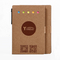 Brown Personalised Stationery Notebooks / Personalized Notebook With Sticky Notes supplier