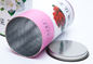 Customized Logo Food Grade Tea Box Waterproof Round Paper Can With Tin Lid 85x210mm supplier
