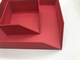 Custom Special-shaped Red Box with Logo Silver Foiled, Jewelry Box for Necklace Packing supplier