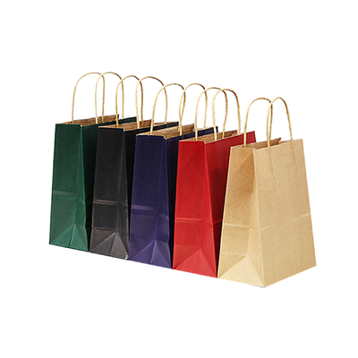 China Emboss Branded Paper Bags Shopping Drawstring Clothing Tote Paper Carry Bag supplier