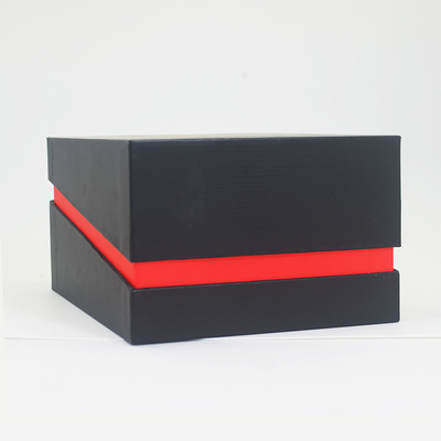 Black and red Luxury wine glass gift packaging box customized premium whisky glass champagne glass gift paper box