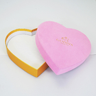 Pink Heart Shaped Gift Box Valentine'S Gift Heart paper packaging Box for Flowers and chocolate
