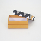 Luxury Mens Belt Gift Box Matte Yellow Black Luxury Paper Gift Box
