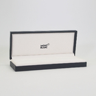 Luxury Custom Logo PU Leather Pen Gift Boxes With Transparent Window