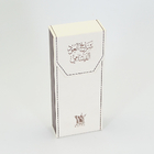 Perfume Cosmetic Packaging Boxes 2mm Greay Board Embossing Gold Stamping