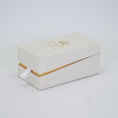 Perfume Bottle Gold Shiny Inner Cardboard Cosmetic Packaging With Magnetic Lid