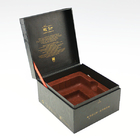 Custom Logo Food Packing Boxes With Velvet Tray Eco Friendly Packaging Tea Boxes