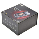 Black Earphone Magnetic Cardboard Gift Box For Electronics Product