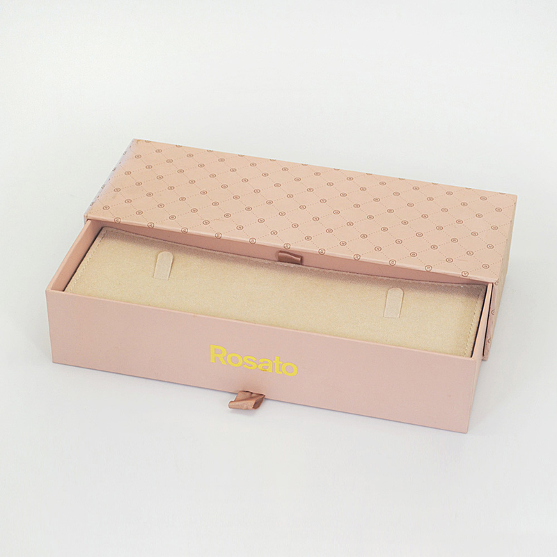 Jewelry Drawer Paper Box Luxury Jewelry Case Earring Jewelry Box For Girl