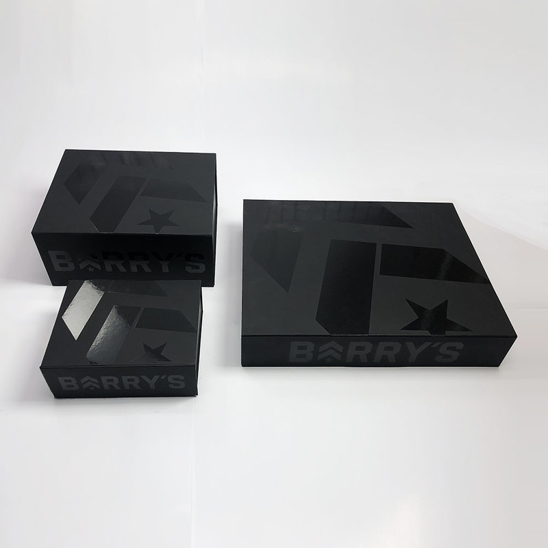 Rectangle Foldable Packaging Box 2mm Greay Board Hard Paper Box