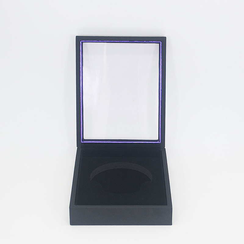 Natural Luxury Wooden Gift Box For Perfume Gamepad EVA foam Insert