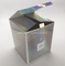 Small Folding Cardboard Gift Boxes , Foil Holographic Gift Box Advertising Paper Packaging supplier