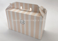 Retail Corrugated Wine Gift Boxes With Handle Cardboard Shipping Moving Color Printing supplier