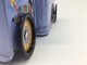 Candy Storage 2 Tin Branded Gift Boxes Blue Car Shape With Four Wheels For Kids supplier