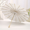 DIY White Oil Paper Umbrella Kids DIY Custom Painting With 12 Colors Watercolor Paint supplier