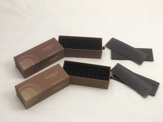 Scatola di imballaggio di carta per alimenti natalizi Confezione regalo di cioccolato vuota di lusso
