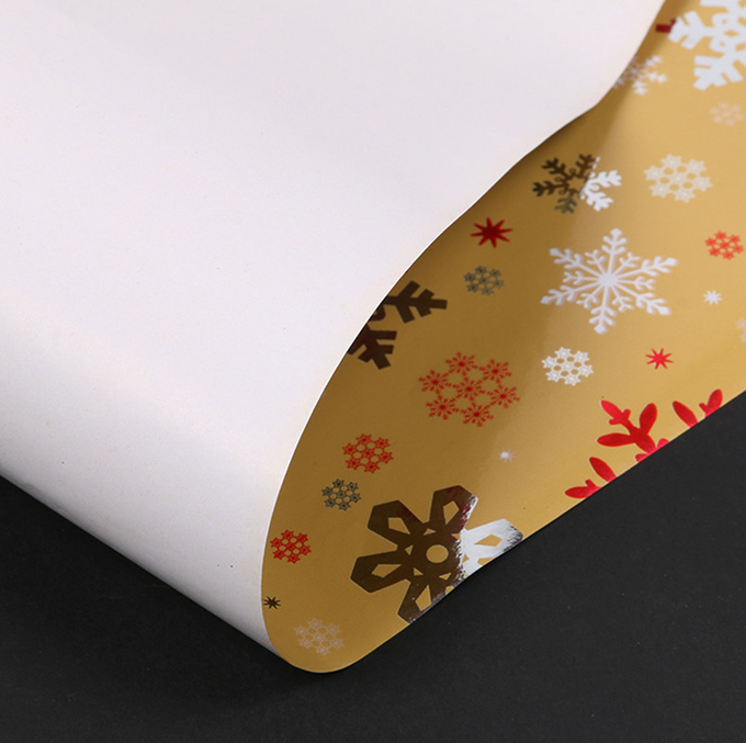 Extra Wide Foil Wrapping Paper Rolls Luxury Yellow Red Coloured ...